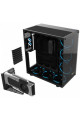 GamePower WARCRY ATX 6 * ARGB Sessiz Fan Temper Cam Gaming RGB Kontrolcüsü ve Uzaktan Kumanda Kasa