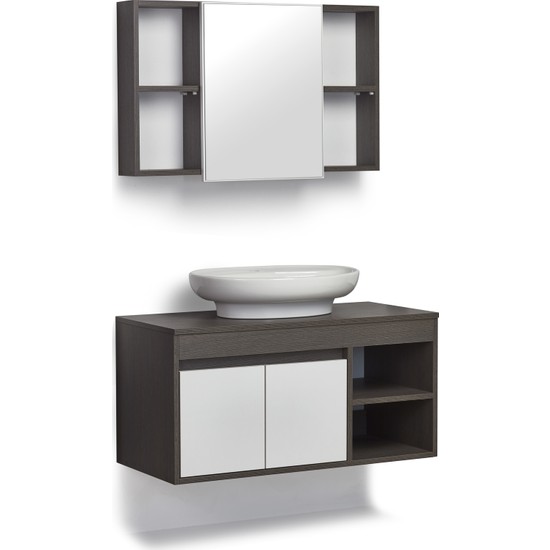 Saydam Pandora MDF Banyo Dolabı 80 cm