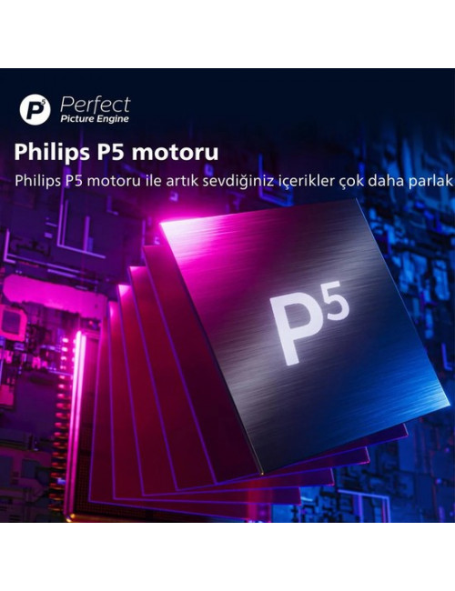 Philips 50PUS8007 50" 127 Ekran Uydu Alıcılı 4K Ultra HD Android Smart LED TV