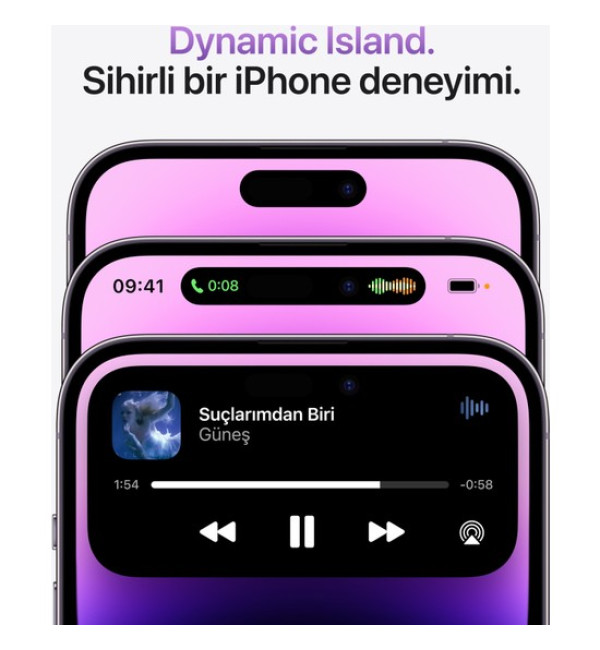 Apple iPhone 14 Pro Max (256 GB) - Koyu Mor