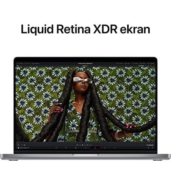 Apple 2023 12 çekirdekli CPU’ya ve 38 çekirdekli GPU’ya sahip Apple M2 Max çip MacBook Pro laptop: 16 inç Liquid Retina XDR ekran, 32GB Birleşik Bellek, 1 TB SSD depolama; Uzay Grisi